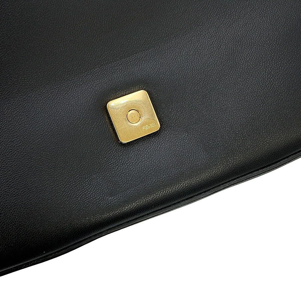 フェンディ ショルダーバッグ ステファノ・ピラーティコラボ バゲット ナッパレザー 8BR822 FENDI 2way 黒