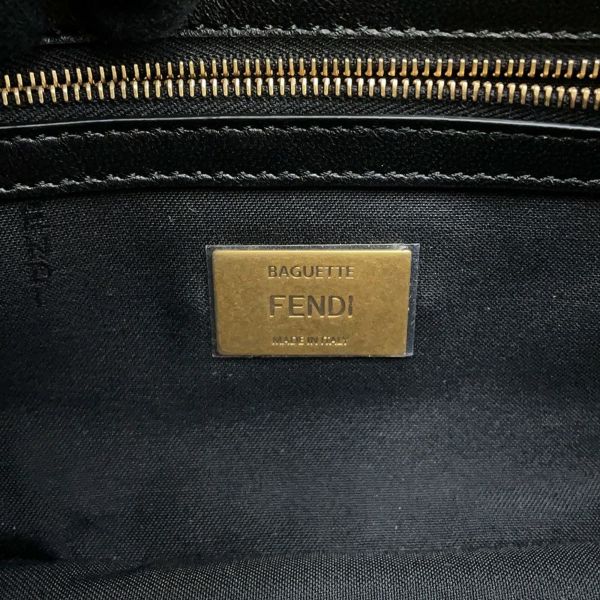 フェンディ ショルダーバッグ ステファノ・ピラーティコラボ バゲット ナッパレザー 8BR822 FENDI 2way 黒