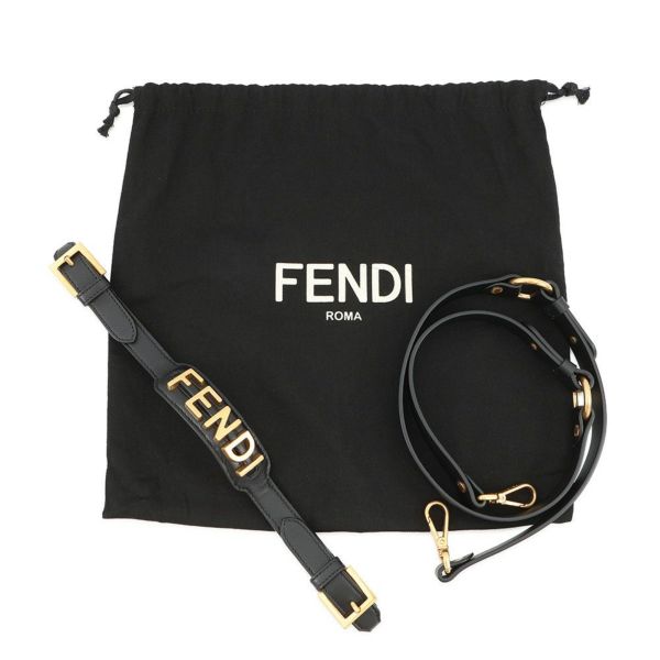 フェンディ ショルダーバッグ ステファノ・ピラーティコラボ バゲット ナッパレザー 8BR822 FENDI 2way 黒