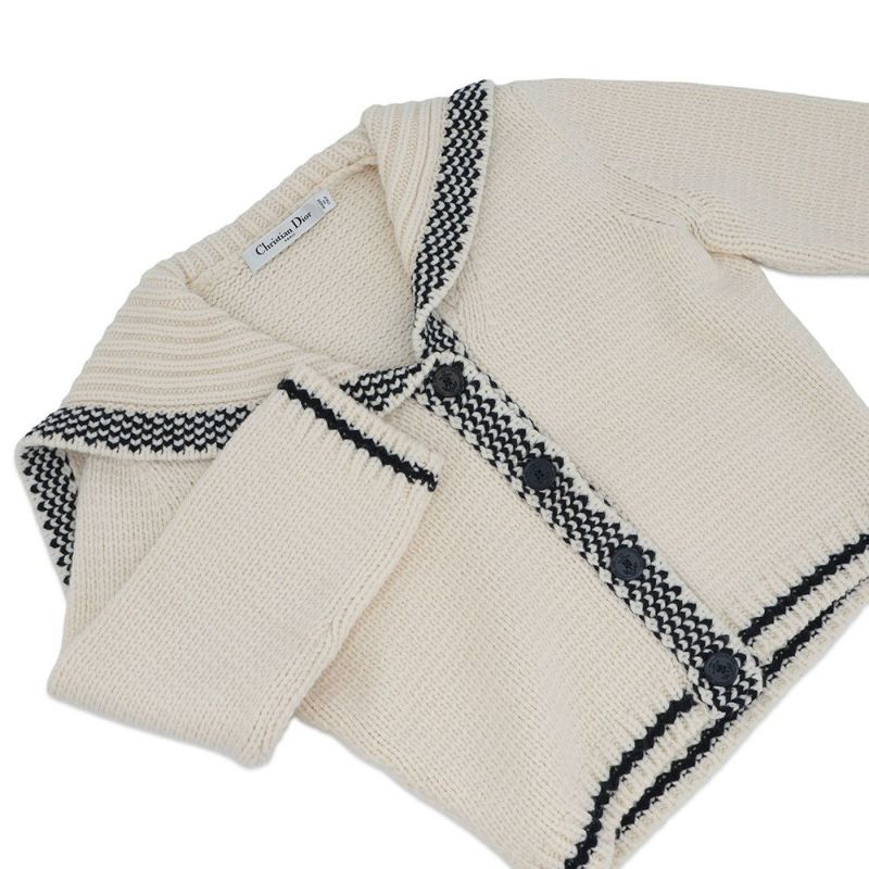 クリスチャン・ディオール カーディガン セーラー ニットカーディガン レディースサイズ34 154G02AM305 トップス