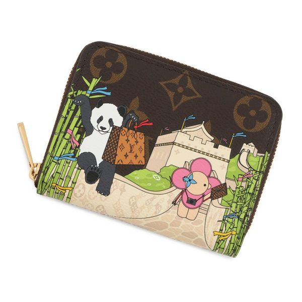 ルイヴィトン コインケース モノグラム ヴィヴィエンヌ ジッピー・コインパース M80865 LOUIS VUITTON 小銭入れ 万里の長城