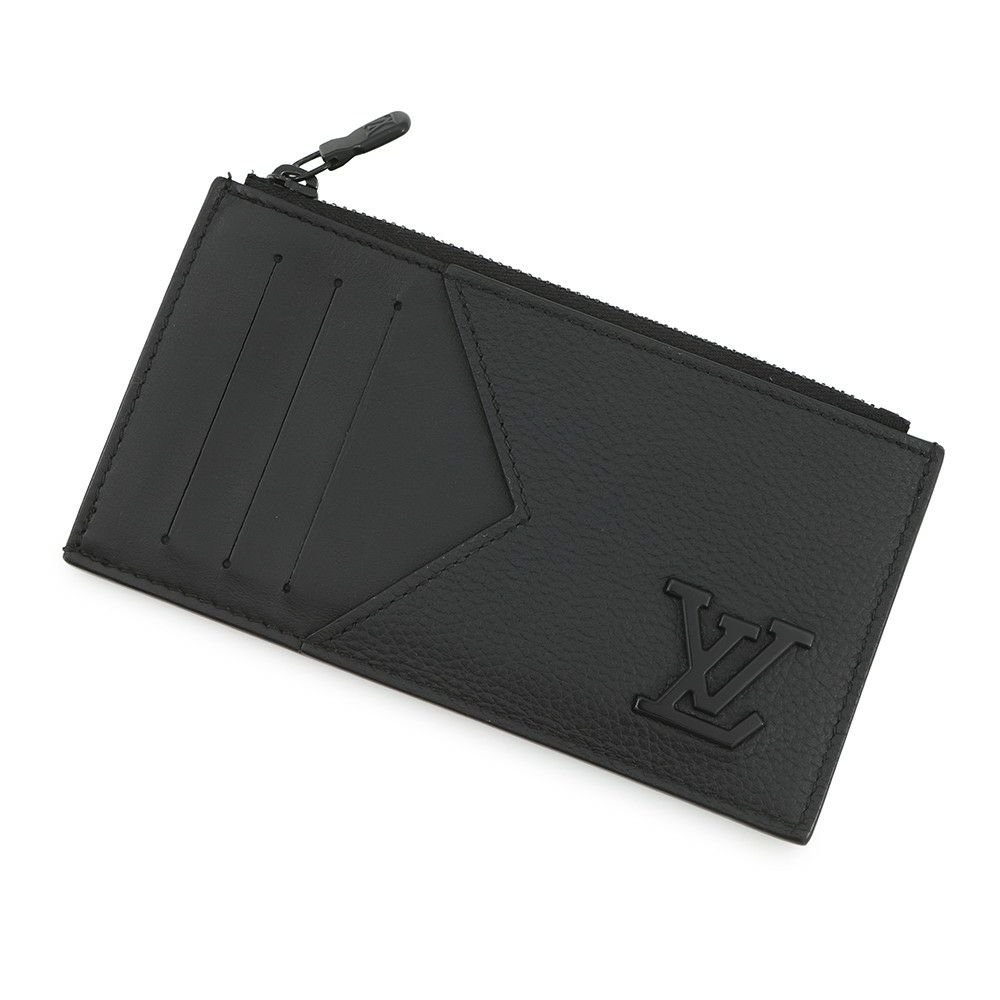 ルイヴィトン コインケース カードケース LV アエログラム コインカード・ホルダー M82068 ヴィトン メンズ 小銭入れ ブラック 黒