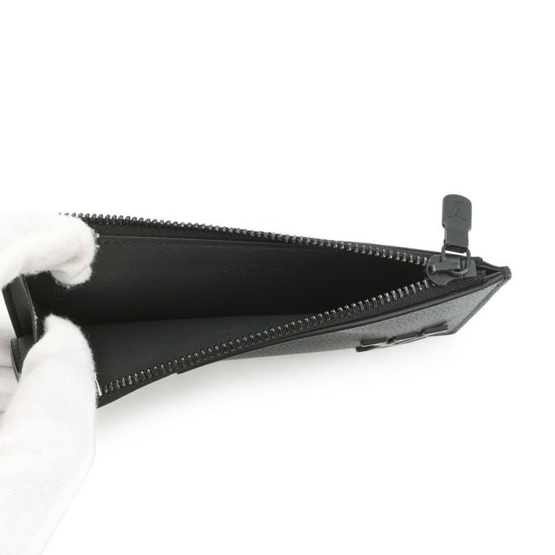 ルイヴィトン コインケース カードケース LV アエログラム コインカード・ホルダー M82068 ヴィトン メンズ 小銭入れ ブラック 黒