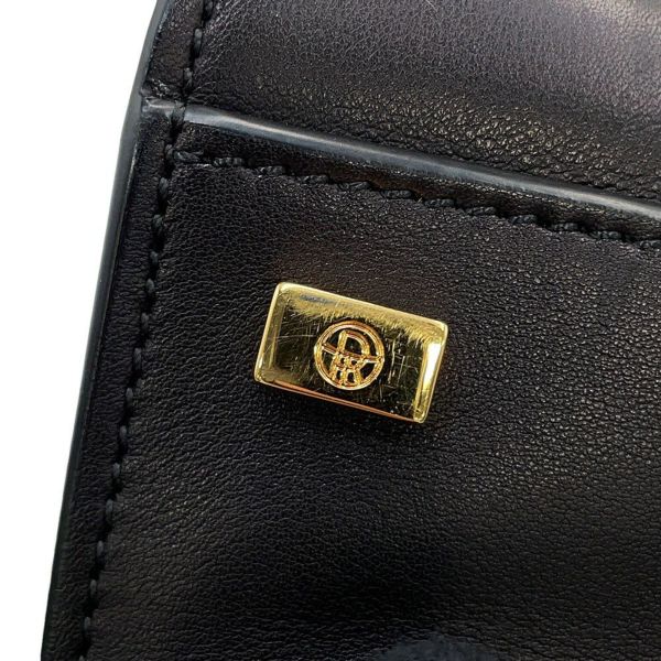 ザ ロウ ハンドバッグ マルゴー10 レザー THE ROW 2way 黒