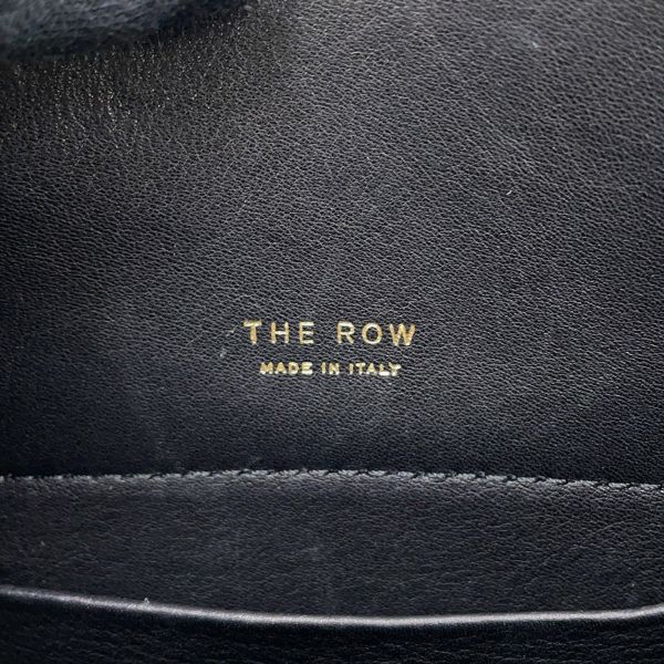ザ ロウ ハンドバッグ マルゴー10 レザー THE ROW 2way 黒
