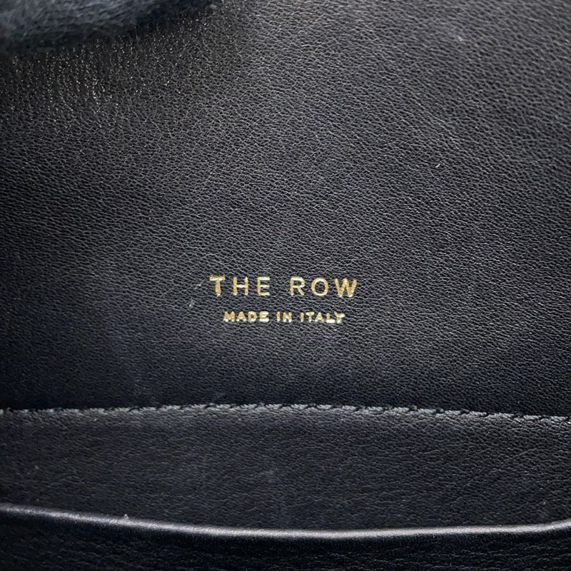 ザ ロウ ハンドバッグ マルゴー10 レザー THE ROW 2way 黒