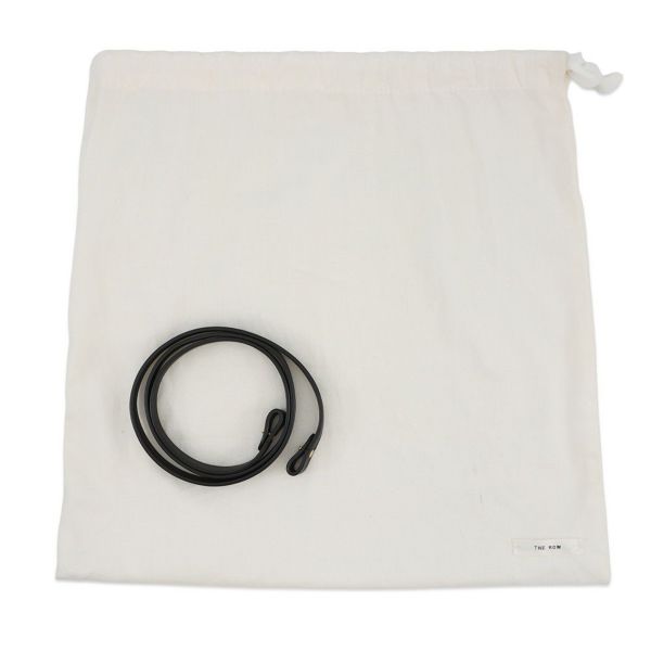 ザ ロウ ハンドバッグ マルゴー10 レザー THE ROW 2way 黒