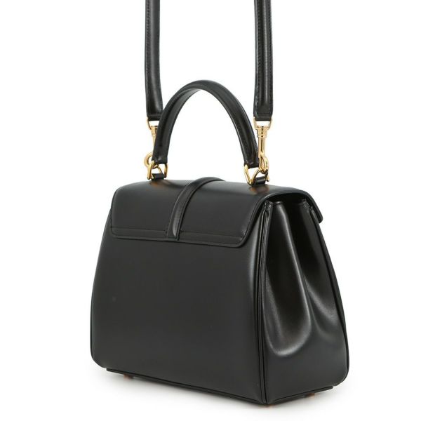 セリーヌ ハンドバッグ 16 セーズ カーフレザー 188003 CELINE 2way 黒