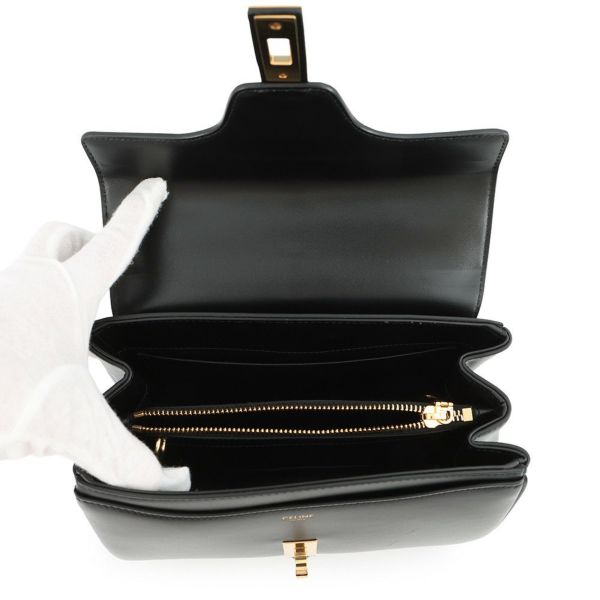 セリーヌ ハンドバッグ 16 セーズ カーフレザー 188003 CELINE 2way 黒