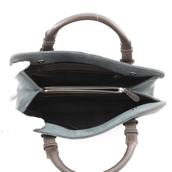 ロエベ ハンドバッグ アナグラム カモッシオ スエード レザー LOEWE