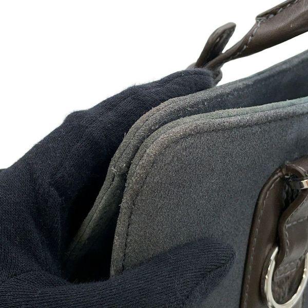 ロエベ ハンドバッグ アナグラム カモッシオ スエード レザー LOEWE