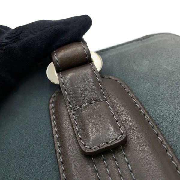 ロエベ ハンドバッグ アナグラム カモッシオ スエード レザー LOEWE