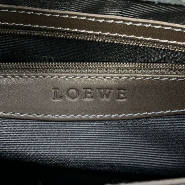 ロエベ ハンドバッグ アナグラム カモッシオ スエード レザー LOEWE