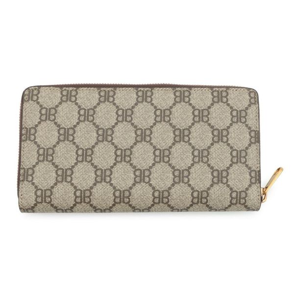 バレンシアガ 長財布 グッチコラボ ザ ハッカー プロジェクト ジップアラウンドウォレット 680401 BALENCIAGA GUCCI
