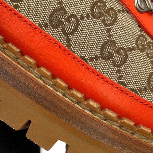 グッチ ブーツ ノースフェイスコラボ トレッキングブーツ GGキャンバス メンズサイズ10 679914 GUCCI 靴 NORTH FACE