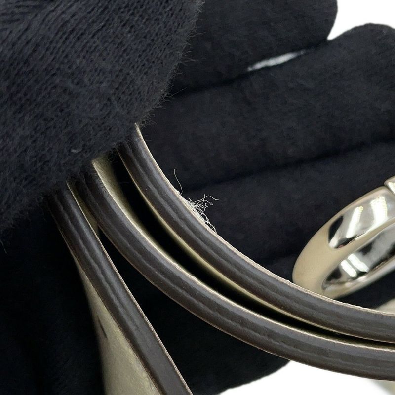 フェンディ ハンドバッグ ズッカ ミニバッグ 7VA570 FENDI 2way 黒 白