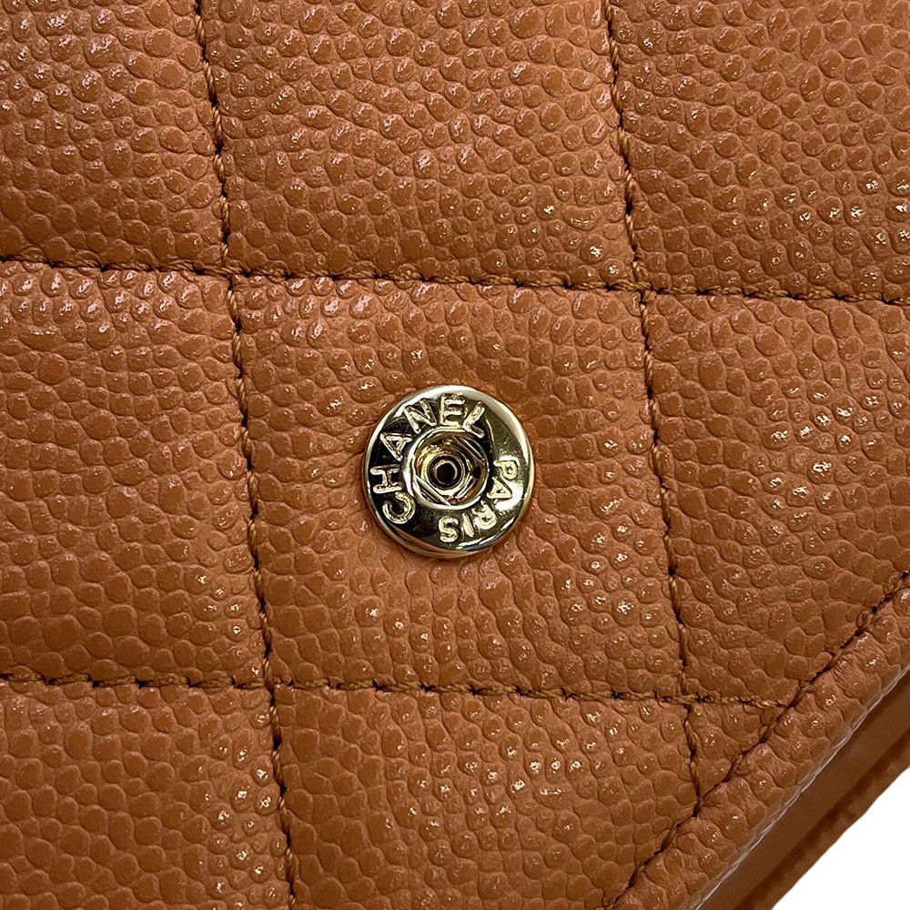 シャネル 三つ折り財布 マトラッセ ココマーク クラシック スモール フラップ ウォレット AP0230 CHANEL