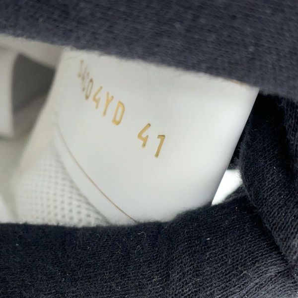 ヴァレンティノ スニーカー パンチング ロゴ メンズサイズ41 TZM20W2 靴 白