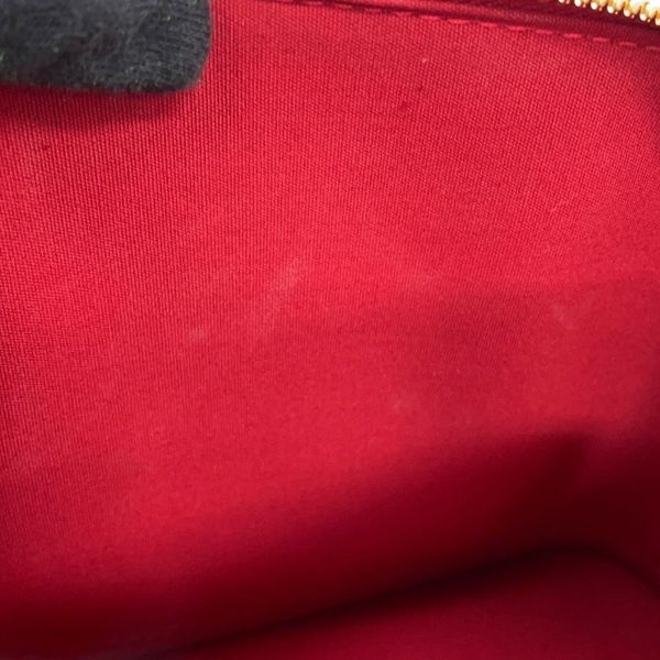 ルイヴィトン ハンドバッグ モノグラム・ヴェルニ アルマBB M91593 LOUIS VUITTON 2way レッド