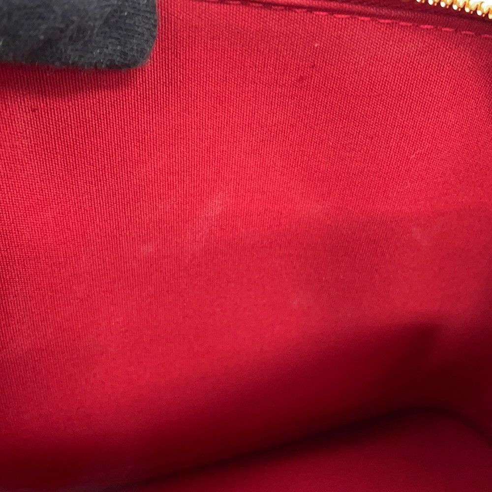 ルイヴィトン ハンドバッグ モノグラム・ヴェルニ アルマBB M91593 LOUIS VUITTON 2way レッド