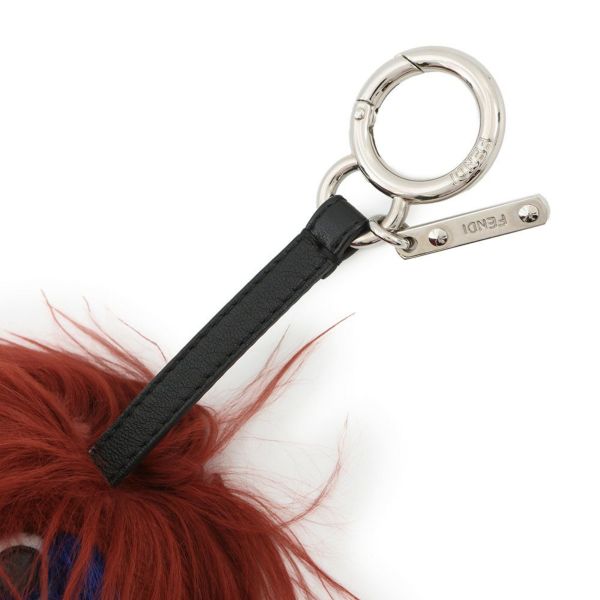 フェンディ バッグチャーム フェンディワンダーズ バグズ モンスター ミンクファー 7AR556 FENDI