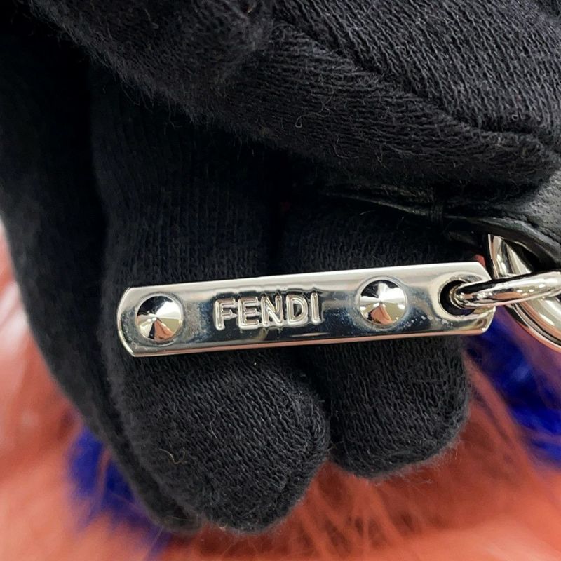 フェンディ バッグチャーム フェンディワンダーズ バグズ モンスター ミンクファー 7AR556 FENDI