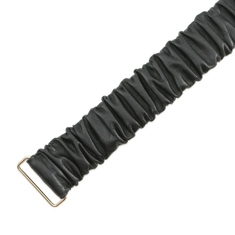 シャネル べルト ココマーク ラインストーン サイズ75 B21C CHANEL 黒