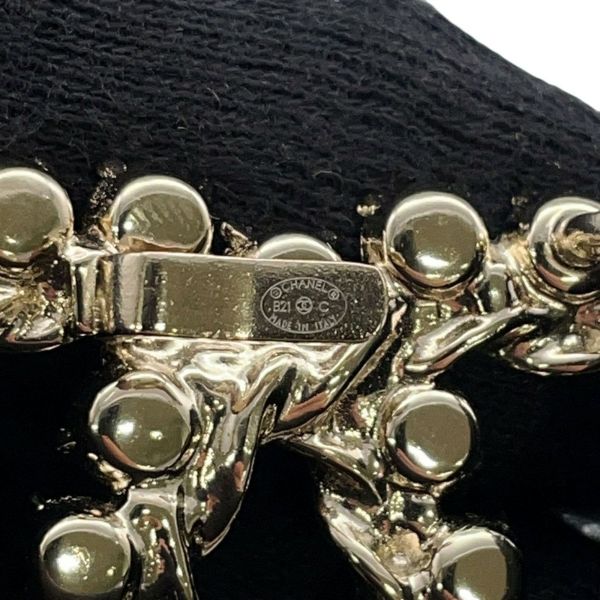 シャネル べルト ココマーク ラインストーン サイズ75 B21C CHANEL 黒
