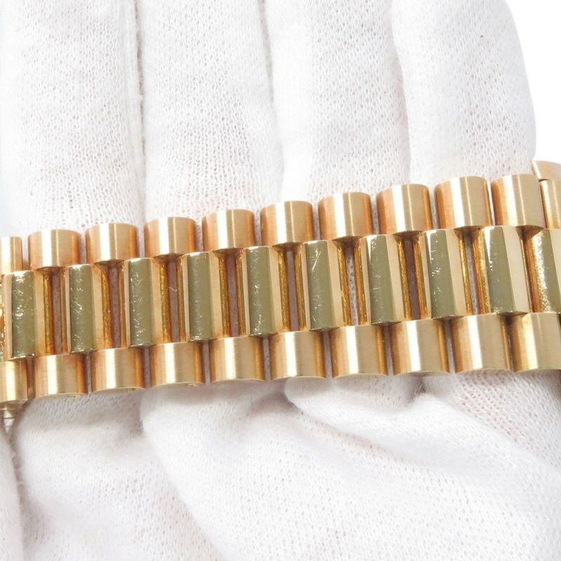 ロレックス デイデイト40 K18YG イエローゴールド 10Pダイヤ 228238A ROLEX 腕時計 黒文字盤