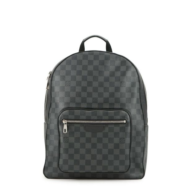 ルイヴィトン リュック ダミエ・グラフィット ジョッシュ N41473 LOUIS VUITTON ヴィトン バッグ メンズ 黒 ブラック
