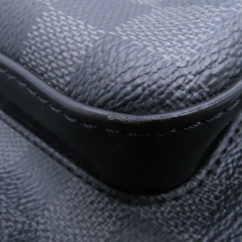 ルイヴィトン リュック ダミエ・グラフィット ジョッシュ N41473 LOUIS VUITTON ヴィトン バッグ メンズ 黒 ブラック