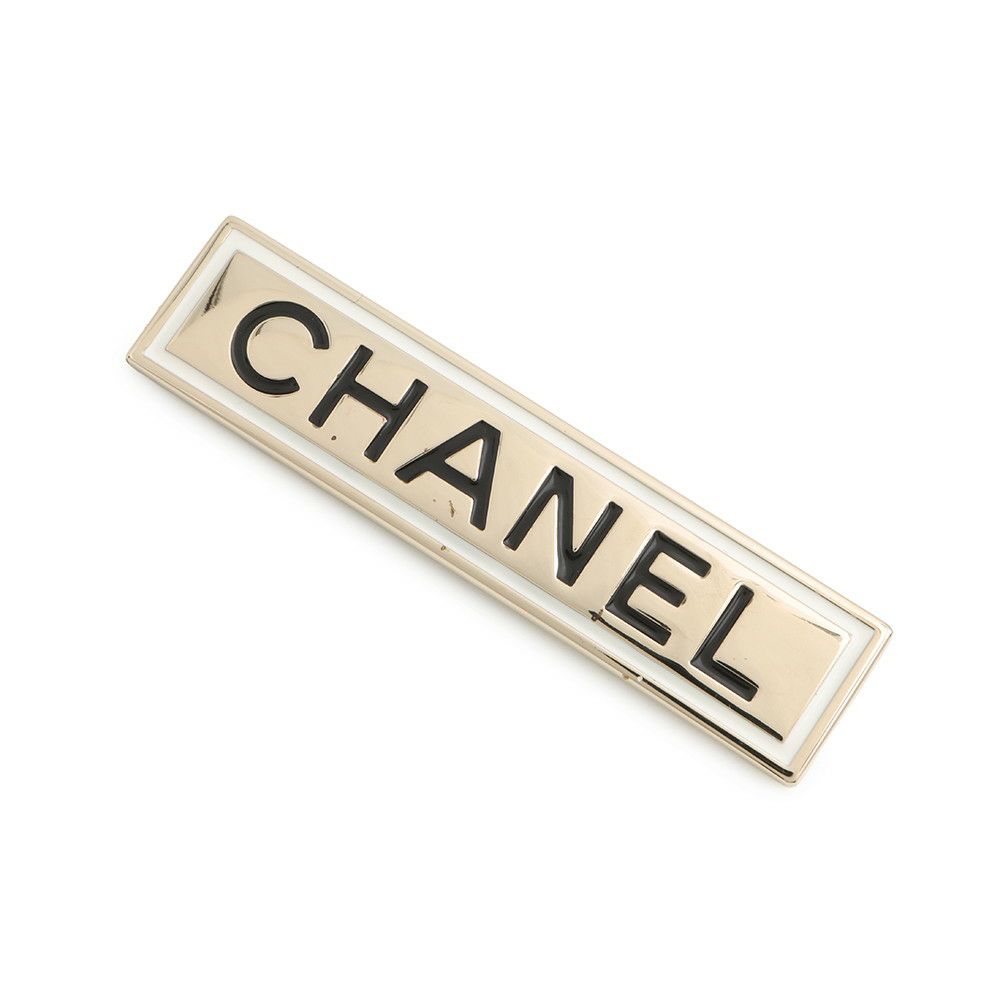 シャネル ブローチ ロゴ メタル B21 B CHANEL アクセサリー