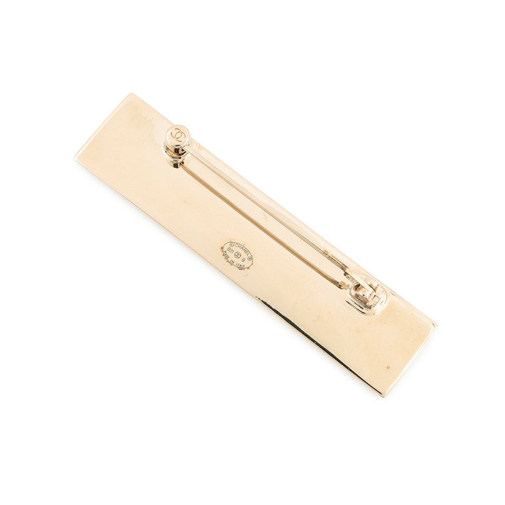 シャネル ブローチ ロゴ メタル B21 B CHANEL アクセサリー