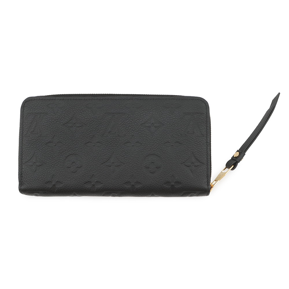 ルイヴィトン 長財布 モノグラム・アンプラント ジッピーウォレット M61864 LOUIS VUITTON 黒 ブラック
