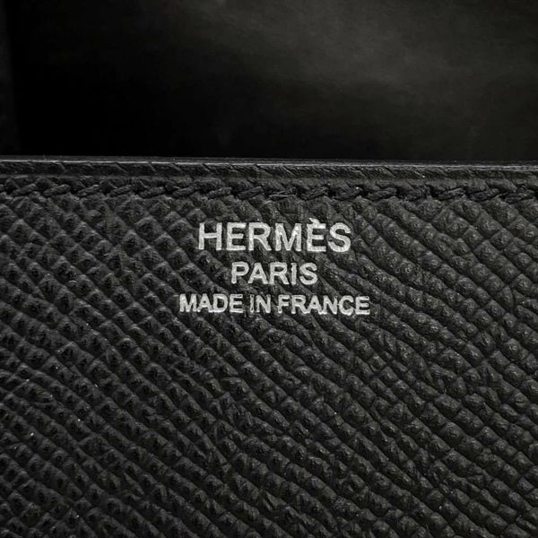 エルメス デッラ・カヴァッレリア ミニ ブラック/シルバー金具 エプソン Z刻印 HERMES 黒