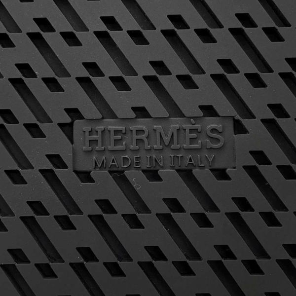 エルメス サンダル シプレ カーフスキン メンズサイズ41 HERMES 靴 黒