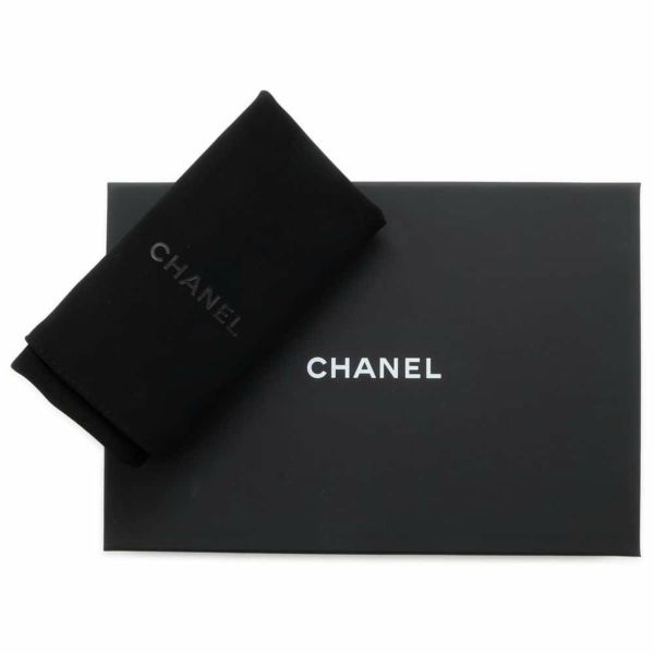 シャネル チェーンウォレット クラシック マトラッセ ココマーク キャビアスキン AP0250 CHANEL 財布 黒