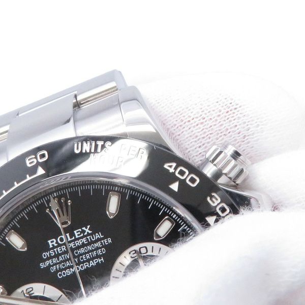 ロレックス コスモグラフ デイトナ ランダムシリアル ルーレット 116500LN ROLEX 腕時計 黒文字盤