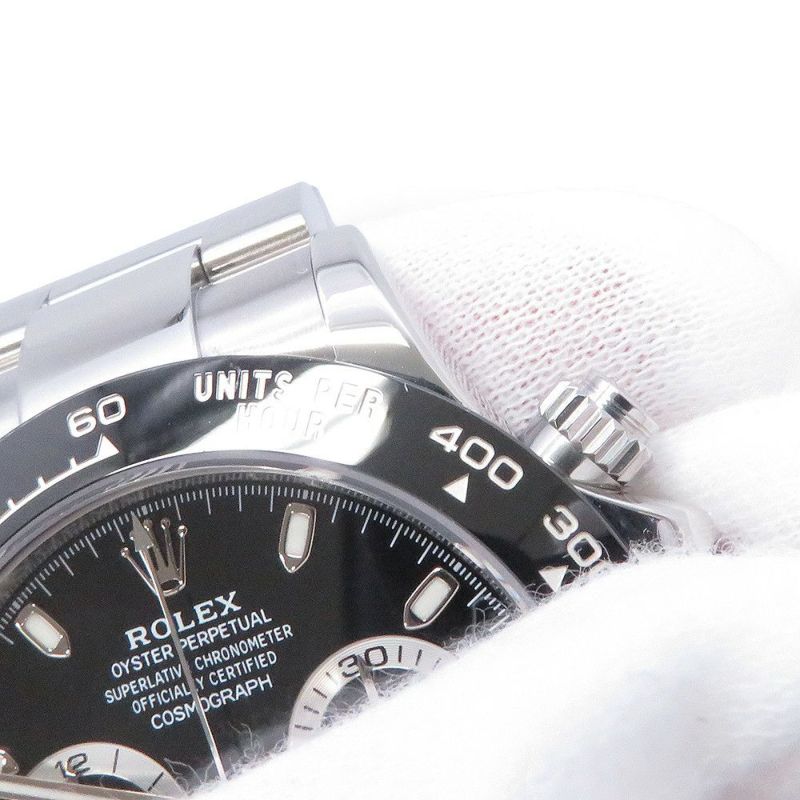 ロレックス コスモグラフ デイトナ ランダムシリアル ルーレット 116500LN ROLEX 腕時計 黒文字盤