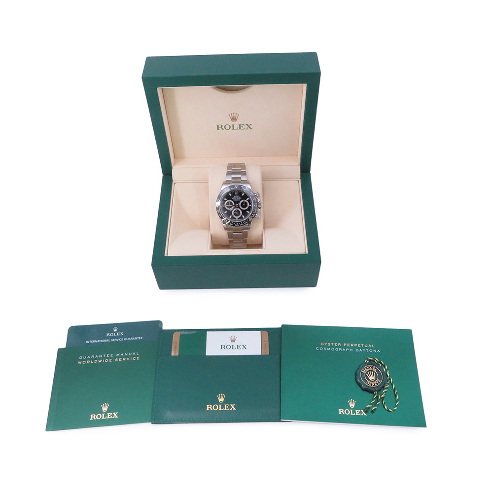 ロレックス コスモグラフ デイトナ ランダムシリアル ルーレット 116500LN ROLEX 腕時計 黒文字盤