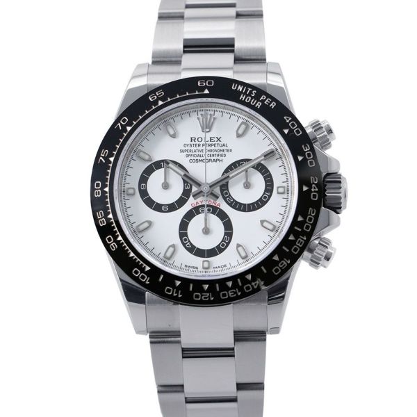 ロレックス コスモグラフ デイトナ ランダムシリアル ルーレット 116500LN ROLEX 腕時計 白文字盤