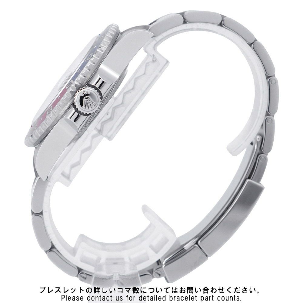 ロレックス GMTマスター2 デイト ランダムシリアル ルーレット 126710BLRO ROLEX 腕時計 黒文字盤