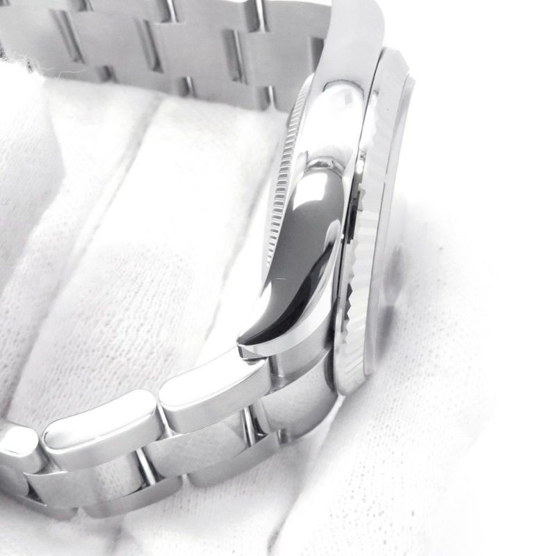 ロレックス デイトジャスト36 SS/K18WG ランダムシリアル ルーレット 126234 ROLEX 腕時計 シルバー文字盤 ローマン