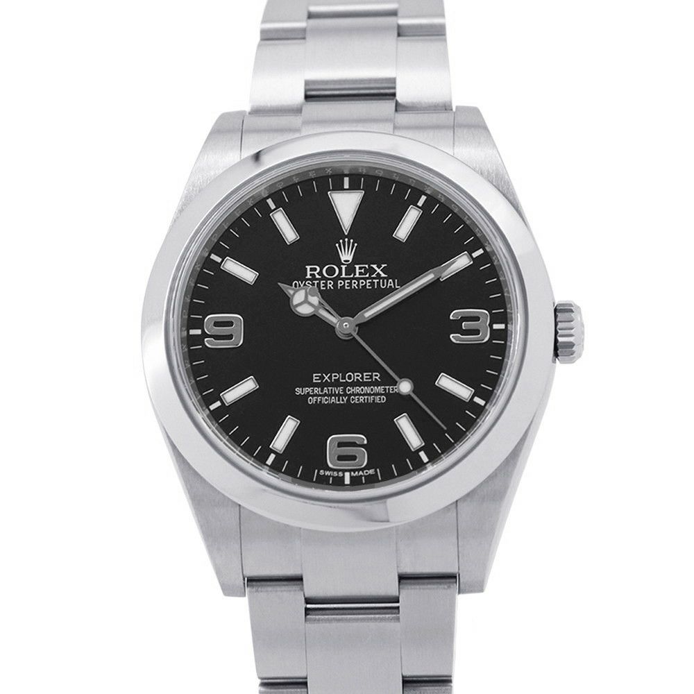 ロレックス エクスプローラー1 ランダムシリアル ルーレット 214270 ROLEX 腕時計 ウォッチ 黒文字盤