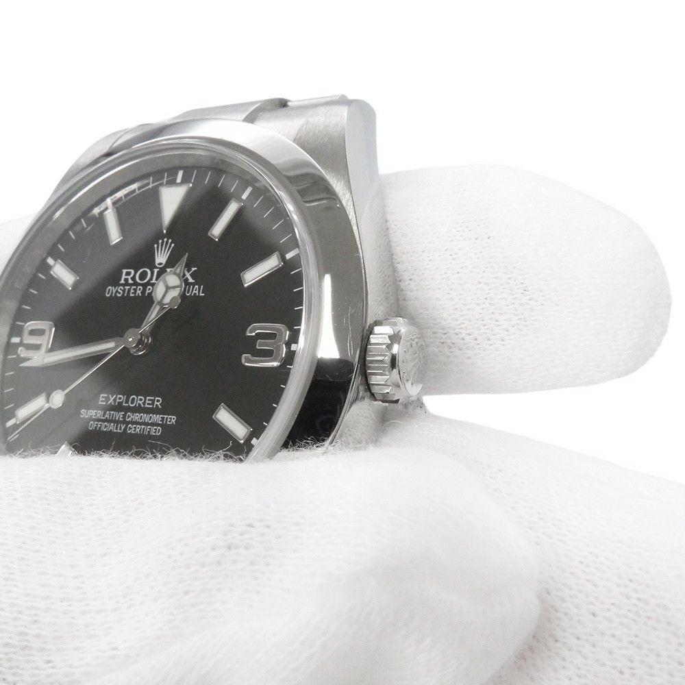 ロレックス エクスプローラー1 ランダムシリアル ルーレット 214270 ROLEX 腕時計 ウォッチ 黒文字盤