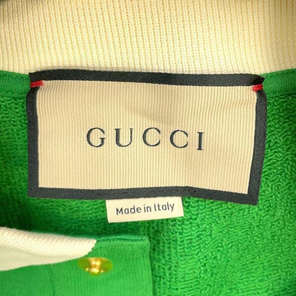 グッチ ポロシャツ パッチ付き コットン メンズサイズXS 658081 GUCCI アパレル トップス 半袖