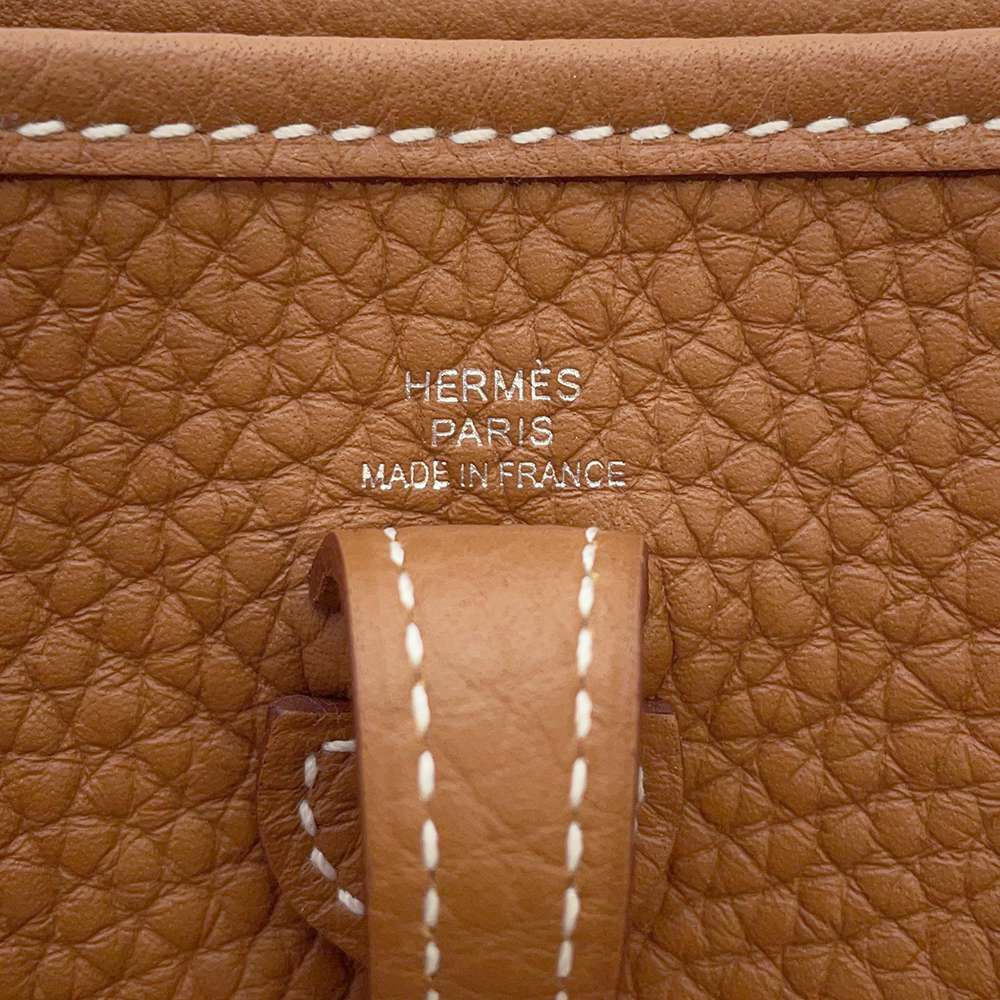 エルメス エブリンTPM アマゾン ゴールド/シルバー金具 トリヨンクレマンス B刻印