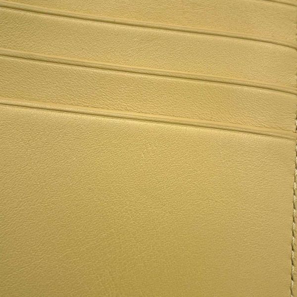 ロエベ コインケース ノット コイン カードホルダー シャイニーナパカーフレザー CEM1Z40X01 LOEWE イエロー フラグメントケース