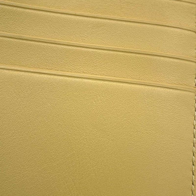 ロエベ コインケース ノット コイン カードホルダー シャイニーナパカーフレザー CEM1Z40X01 LOEWE イエロー フラグメントケース