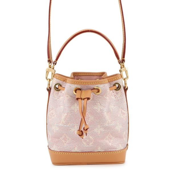 ルイヴィトン ハンドバッグ モノグラム・ジャガード ナノ・ノエ M82427 LOUIS VUITTON ヴィトン 2way ショルダーバッグ